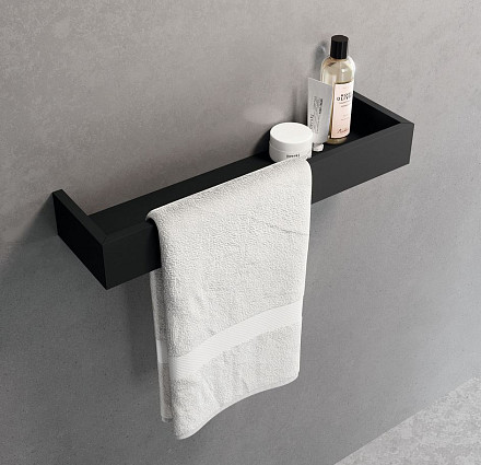 MENSOLA FRAME NERA PORTA SCIUGAMANO R90AKFMPS.JPG